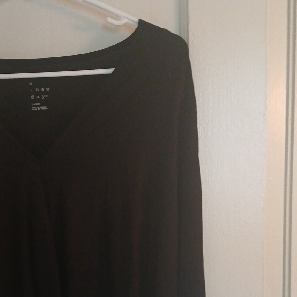 a new day Women's Long Sleeve Top - Black - Picture 7 of 12